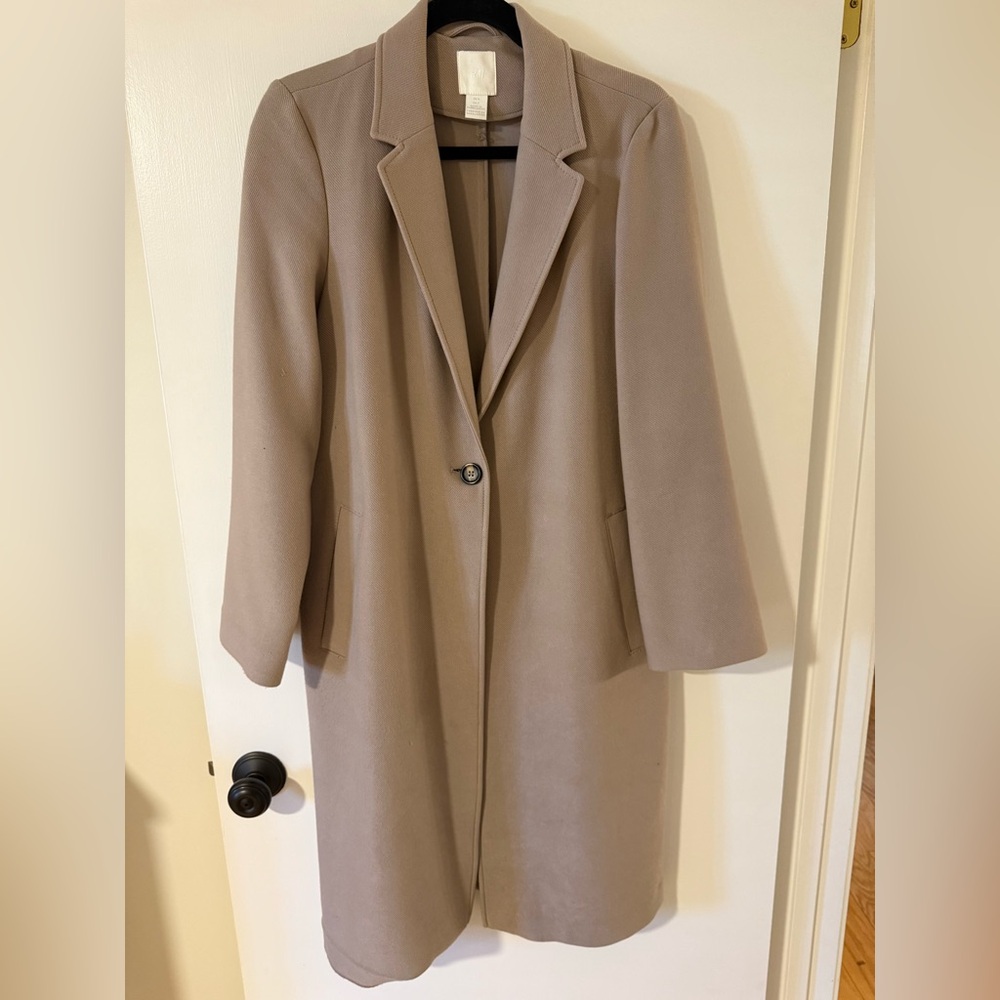 H&M Classic Beige Trench Coat